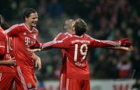 Fussball, 1. Bundesliga  Saison 2013/2014: SV Werder Bremen - FC Bayern Muenchen