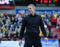 Basketball 1. Bundesliga 14/15 Hauptrunde:  Walter Tigers Tuebingen - MHP RIESEN Ludwigsburg