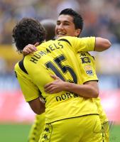 Fussball 1. Bundesliga : JUBEL BVB Mats Julian Hummels  mit Nuri Sahin