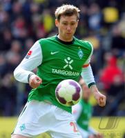 FUSSBALL, 1. BUNDESLIGA, 29. Spieltag: Dortmund - Bremen