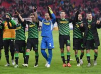 Fussball  1. Bundesliga  14/15: JUBEL Borussia Moenchengladbach