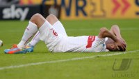 Fussball  1. Bundesliga  13/14: Vedad Ibisevic (VfB Stuttgart) enttaeuscht