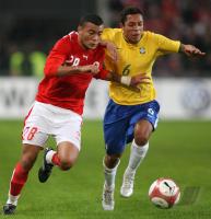 Fussball International Testspiel Schweiz - Brasilien