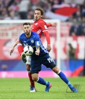 Fussball 1. Bundesliga Saison 16/17: FC Bayern Muenchen - FC Schalke 04