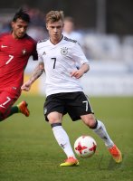 Fussball U 21 Laenderspiel: Deutschland - Portugal