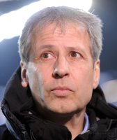 Fussball 1. Bundesliga, Saison 2011/2012:  Trainer Lucien Favre (Borussia Moenchengladbach)