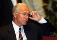 FUSSBALL CHL FC B Praesident Beckenbauer