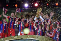 Fussball Pokalfinale 13/14: Borussia Dortmund - FC Bayern Muenchen