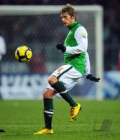 FUSSBALL, 1. BUNDESLIGA, 19. Spieltag: Bremen, HUNT Einzelaktion