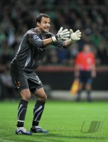 Fussball Champions League  Saison 2010/2011:  Carlo Cudicini (Tottenham)