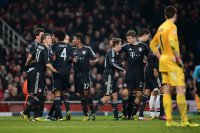 FUSSBALL INTERNATIONAL CHL ACHTELFINALE 12/13: FC Arsenal London - FC Bayern Muenchen