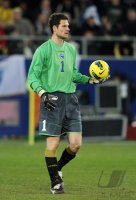Fussball International  Testspiel: Torwart Asmir Begovic ( (Bosnien-Herzegowina)