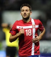 Fussball International EM Qualifikation:  Milos NINKOVIC (Serbien)