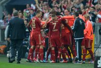 Fussball 1. Bundesliga, Saison 2011/2012:  FC Bayern Muenchen - VfB Stuttgart