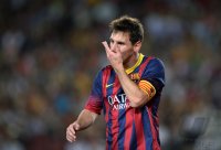 FUSSBALL International 2013/2014: Lionel Messi (Barca)