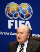 FIFA Pressekonferenz mit Praesident Blatter