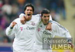 Fussball 1. Bundesliga: Leverkusen - Muenchen, Jubel BALLACK und MAKAAY