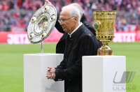 Fussball 1. Bundesliga Saison 18/19: Franz Beckenbauer (FC Bayern Muenchen)