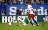 Fussball, 1. Bundesliga Saison 2012/2013: Hamburger SV - VfL Wolfsburg