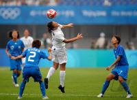 FUSSBALL  Olympia 2008   Vorrunde  Frauen   Neuseeland - Japan