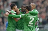 Fussball, 1. Bundesliga  Saison 2014/2015: Werder Bremen - FC Augsburg