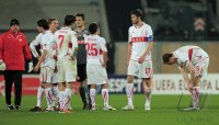 FUSSBALL  UEFA Europa League  10/11:  Enttaeuschung  VfB Stuttgart