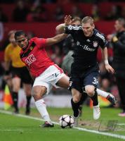 FUSSBALL  International CHL 09/10 :  ManU - FC Bayern  Muenchen