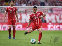 Fussball  1.Bundesliga   Saison 17/18: FC Bayern Muenchen - Borussia Moenchengladbach