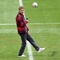 Fussball 1. Bundesliga Saison 21/22: Teampraesentation FC Bayern Muenchen