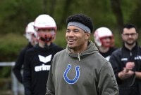 American Football Camp bei den Reutlingen Eagles mit Marcel Dabo