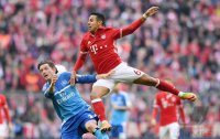 Fussball 1. Bundesliga Saison 2016/2017: FC Bayern Muenchen - Hamburger SV