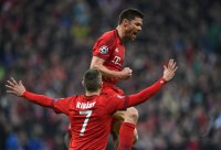 Fussball CHL 15/16 Halbfinale: FC Bayern Muenchen - Atletico Madrid