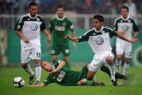 Fussball: DFB Pokal, 1. Hauptrunde: Preussen Muenster - VfL Wolfsburg