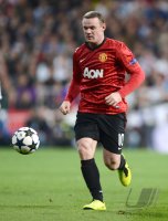 FUSSBALL INTERNATIONAL CHL ACHTELFINALE 12/13:  Wayne Rooney (Manchester United FC)