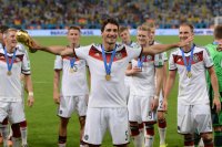FUSSBALL WM 2014, FINALE: JUBEL Mats Hummels (Deutschland)