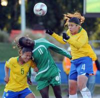 Fussball Frauen FIFA U 17  WM  2008  Nigeria - Brasilien