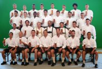 Fussball 1. Bundesliga 2013/2014: Mannschaftsbild FC Bayern Muenchen