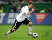 Fussball WM-Qualifikation: Deutschland, PODOLSKI Einzelaktion
