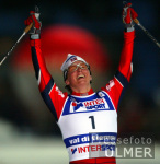 Bjoergen jubelt
