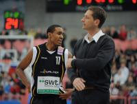 1. Basketball Bundesliga  09/10 Walter Tigers Tuebingen  - Eisbaeren Bremerhaven