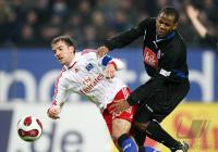 Fussball 1. Bundesliga: Hamburg - Rostock
