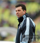 Fussball 1. Bundesliga Bayern-Rostock; Schluenz