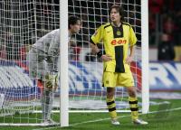 Fussball 1. Bundesliga: Leverkusen - Dortmund, ROSICKY enttaeuscht