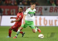 Fussball DFB Pokal, 2. Hauptrunde 2015/2016: VfL Wolfsburg - FC Bayern Muenchen