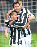 FUSSBALL SERIE A: Giovinco Sebastian und  Vucinic Mirko (v. li., Juventus Turin)