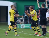 FUSSBALL DFB POKAL SAISON 2012/2013: Mario Goetze (Borussia Dortmund)
