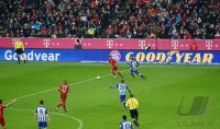 Fussball 1. Bundesliga Saison 15/16: FC Bayern Muenchen - Hertha BSC Berlin