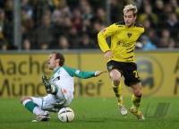 Fussball, 1. Bundesliga: Aachen - Bremen