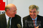 FUSSBALL BUNDESLIGA, Michael Meier und Dieter Hoene&sect;