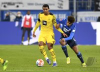 Fussball 1. Bundesliga Saison 21/22: TSG 1899 Hoffenheim - Borussia Dortmund